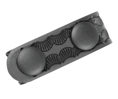 Basketweave Molded Duty Gear Belt Keepers Set Of Four Black