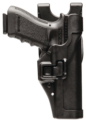 Level 2 Serpa Auto Lock Duty Holster Black Right Hand For Glock 21SF With Larger 1913 Rail