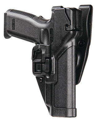 Level 3 Serpa Auto Lock Duty Holster Plain Black Left Hand For Springfield XD/XDM