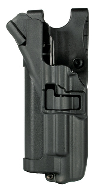 Level 3 Serpa Light Bearing Duty Holster Plain Black Left Hand For Glock 17/19/22/23/31/32