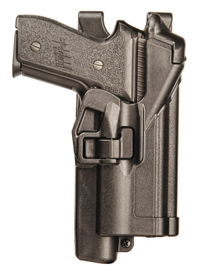 Level 3 Serpa Light Bearing Duty Holster Matte Black Left Hand For Sig 228/229 With Or Without Rail
