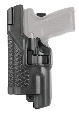 Level 3 Serpa Light Bearing Duty Holster Basket Weave Black Left Hand For Sig 220/225/226 With Or Without Rail