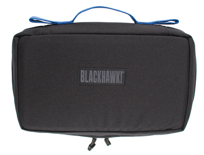 S.T.O.M.P. Medical Pack With Accessory Pouch and Blue Handle Black