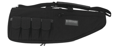 Rifle Case with Shooting Mat Capability Black 34 Inch