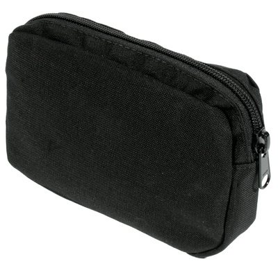 Nylon Utility Pouch Single Compartment Black