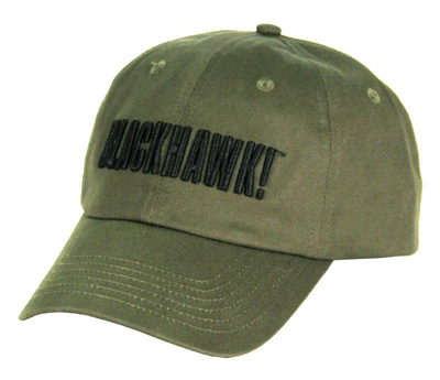 Low Profile Blackhawk Logo Cap Adjustable Strap Olive Drab