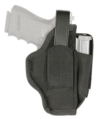 Sportster Ambidextrous Holster With Magazine Pouch Size 5 Large Autos 3.75-4.5 Inch Barrel Black