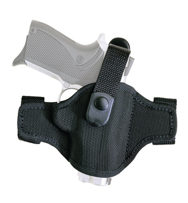 Model 7506 Belt Slide Thumbsnap Holster Beretta/Colt/Kimber/S&W/Cougar Large Autos Size 14 Black Right Hand