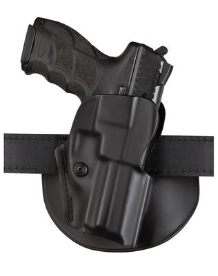 Model 5198 Open Top Concealment Clip Holster With Detent STI International 2011 5 Inch With Short Dust Cover STX Plain Black Right Hand