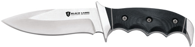 Black Label Shadowfax Fixed Blade Knife 4.62 Inch Modified Drop Point Blade Includes Sheath Boxed