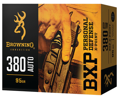 BXP Personal Defense .380 ACP 95 Grain Jacketed Hollow Point