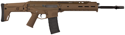 Adaptive Combat ORC Rifle Basic .223 Remington 16.5 Inch Barrel Coyote Finish A2 Flash Hider Flip Sights Folding 6-Position Composite Stock Coyote Finish 30 Round