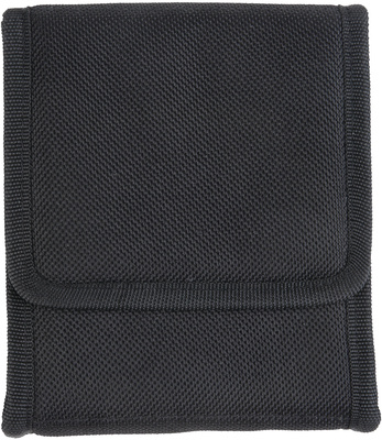 Vertical Cell Phone Holster With Belt Loop And Clip Fits Compact 9mm Autos Black Ambidextrous