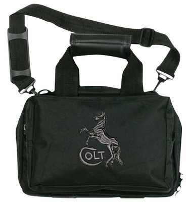 Deluxe Mini Range Bag With Shoulder Strap 11x7x3 Inches Black