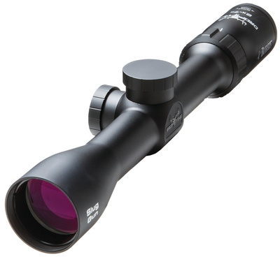 Droptine 2-7x35mm Slug Gun Scope Ballistic Plex Reticle Matte Black Finish