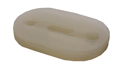 Scope Base Shims Universal Holes Polymer Package Of Ten 1.240 x .735 x .010