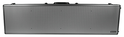 AlumaLock Double Long Gun Case With Wheels Gray