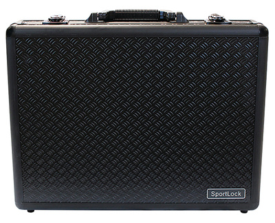 AlumaLock Quad Handgun Case Black