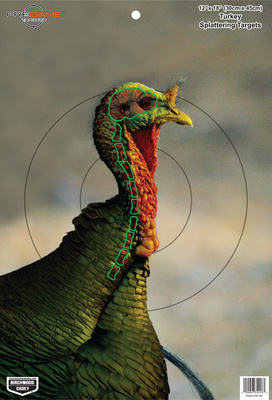 Dirty Bird PreGame Animal Targets Turkey 12x18 Inch 100 Per Package