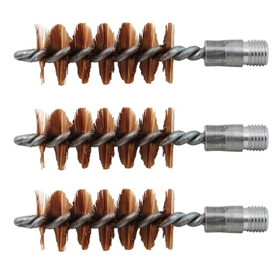Bronze Shotgun Cleaning Brushes 20/28 Gauge Three-Pack