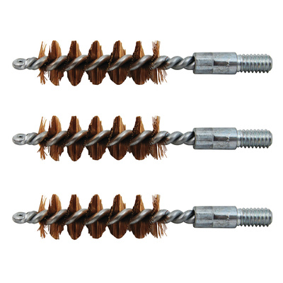Bronze Cleaning Brushes .380/9mm/.38 Calibers Three-Pack