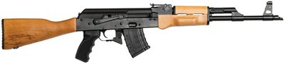 RAS47 7.62x39mm 16.5 Inch Barrel Matte Black Finish With Sights Hardwood Stock With Pistol Grip 10 Round - California Compliant