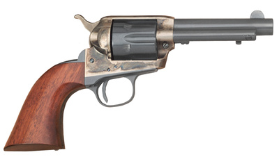 Model P Junior Single Action .38 Special 4.75 Inch Barrel Standard Blue Finish Smooth Walnut Grip