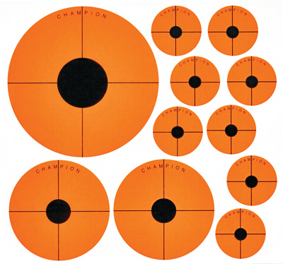 Instant Targets Variety Of Sizes 20 Sheets Per Pack