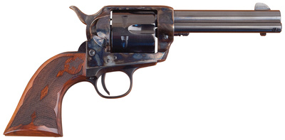 Eliminator C Competition Short Stroke .357/.38 Special 4.75 Inch Barrel Blue Finish Case Hardened Pre-Ware Frame Standard Hammer Walnut Checkered Army Grips