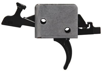 AR-15/AR-10 Match Grade 2-Stage Trigger Group Large Pin Curved Trigger 1 Pound Set - 3 Pound Release