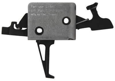 AR-15/AR-10 Match Grade 2-Stage Trigger Group Large Pin Flat Trigger 1 Pound Set - 3 Pound Release