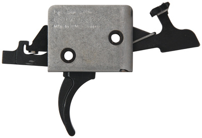 AR-15/AR-10 Match Grade 2-Stage Trigger Group Large Pin Curved Trigger 2 Pound Set - 2 Pound Release