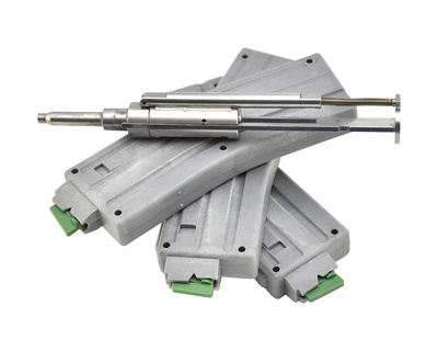 22LR AR Converstion Kit - Bravo .22 Long Rifle Stainless Steel Construction Three 25-Round Magazines Gray Finish