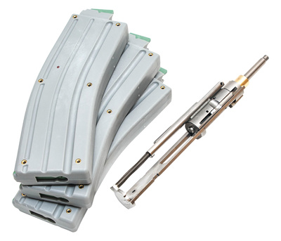 22LR AR Converstion Kit - Bravo .22 Long Rifle Stainless Steel Construction Three 10 Round Magazine Gray Finish