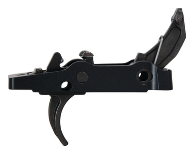 Single Stage 3.5 Pound AK Curved Trigger 3.5 Pound Trigger Pull Black Trigger