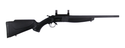 Hunter Compact .243 Winchester 20 Inch Blued Barrel Black Synthetic Stock