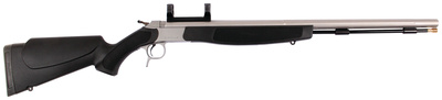 Optima v2 209 Magnum Series .50 Caliber 26 Inch Stainless Steel Fluted Barrel Dead-On Mount Black Stock