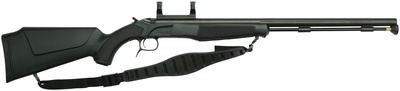 Accura MR .50 Caliber 25 Inch Fluted Nitride Stainless Steel Barrel One Piece Dead-On Mount Black HD Stock