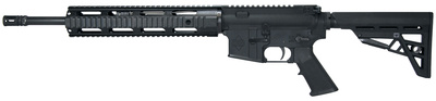 DB15 10 Inch Free Float Rail .223 Remington/5.56 NATO 16 Inch Chrome-Moly M4 Contour Barrel ATI Mil-Spec Buttstock Black 10 Round California Compliant