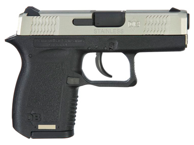 Model DB9 9mm .380 ACP 2.8 Inch Barrel Stainless Steel Slide Polymer Frame 6 Round