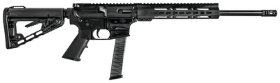 DB9RB 9mm 16 Inch Barrel Melonite Finish 9 Inch KeyMod Handguard With Top Rail Roger's Adjustable Stock 33 Round