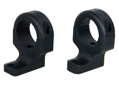 Hunt Masters Two Piece Mounts Howa/Mossberg/Remington 700 4 Screws One Inch Low Black