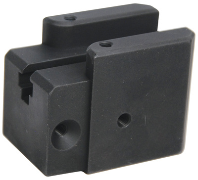 Ace AK Stamped Universal Receiver Block Black