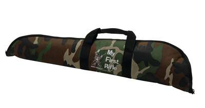 Davey Crickett Scoped Rifle Case with Davey Crickett Logo Camouflage