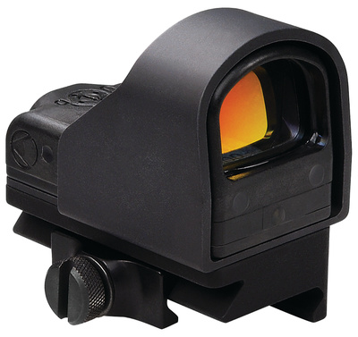 Mini Red Dot Sight Deluxe Kit 3.5 MOA Reticle Black Plus Mount and Shroud
