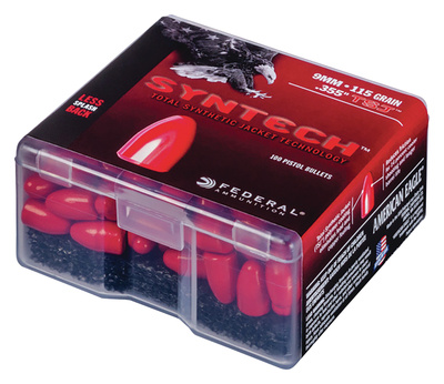 Syntech Bullet 9mm .355 Diameter 115 Grain TSJ 100