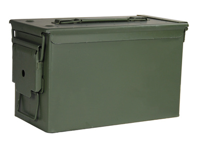 New Unissued M2A1 Ammo Can Green 12 Per Case