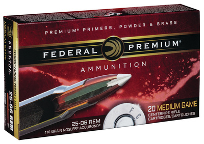 Vital-Shok .25-06 Remington 110 Grain AccuBond