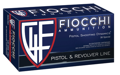 Shooting Dynamics .38 S&W Special 125 Grain Complete Metal Jacket Flat Point