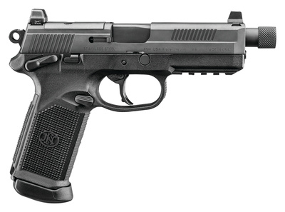 FNX-45 Tactical Double Action/Single Action .45 ACP 5.3 Inch Threaded Barrel Battle Gray Finish Night Sights 15 Round